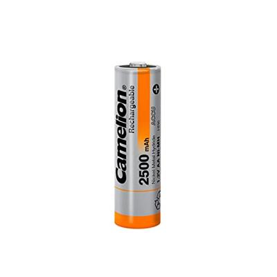 Camelion 17025406 - Ni-MH oplaadbare batterijen AA / HR6, 4 stuks, capaciteit 2500 mAh, oplaadbaar, krachtige wegwerpbatterijen voor elektronische apparaten voor optimale energievoorziening