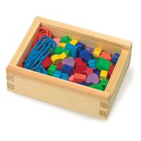 Small Foot - houten rijg kralen, 84st. - thumbnail
