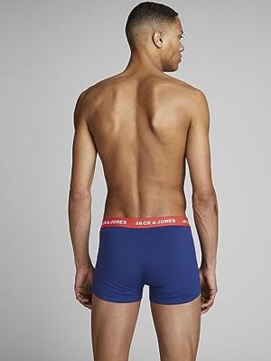 Jack and Jones 5-Pack heren boxershorts - Surf the web - Multipack katoenen blauwe heren boxershorts