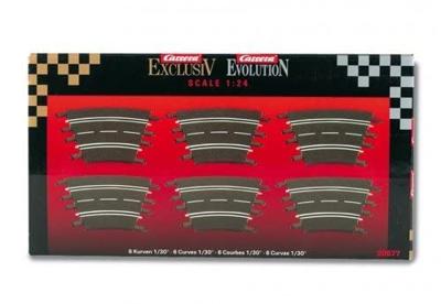 Carrera 20020577 Evolution, DIGITAL 132, DIGITAL 124 Bochten 1/30°