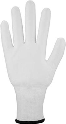 Asatex Snijbestendige handschoen | maat 6 wit | EN 388 PSA-categorie II | HDPe m.polyurethaan | 10 paar - 3710/6 3710/6