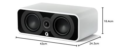 Q Acoustics: 5090 Centerspeaker - Wit