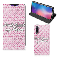 Xiaomi Mi 9 Design Case Flowers Pink DTMP - thumbnail