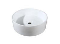 Waskom Best Design Breela 40 cm Rond Mat Wit - thumbnail