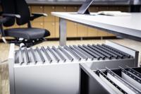 Durable hangmappenwagen Economy, zwart - thumbnail