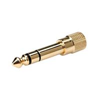 ROLINE GOLD Stereo Adapter 6.35 mm M - 3.5 mm F - thumbnail