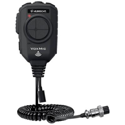 VOX microfoon Albrecht Albrecht VOX Mikrofon 4-polig Version 1 mit ANC, z.B. für Stabo CB-Funkgeräte 42120