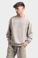 Iceberg 5C Felpa Embroidered Logo Sweater Heren Grijs - Maat M - Kleur: Grijs | Soccerfanshop - thumbnail