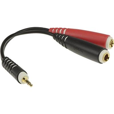 Klotz AYS-3 Y-adapter 3.5mm TRS naar 2x TS 0.2 meter Klotz AYS-3 Y-adapter 3.5mm TRS naar 2x TS 0.2 meter
