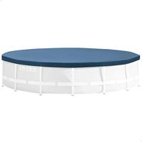 Intex 28031 Afdekzeil voor Frame Zwembad 366cm Blauw - thumbnail