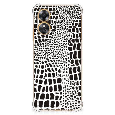 OPPO A17 Case Anti-shock Slangenprint OPPO A17 Case Anti-shock Slangenprint