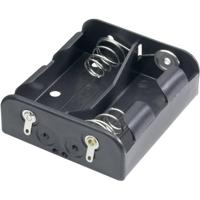 Goobay 45834 Batterijhouder Aantal cellen: 2 C (baby) Soldeeraansluiting (l x b x h) 62 x 56 x 23 mm - thumbnail