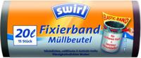 Swirl Afvalzakken met fixeerband 20L - thumbnail