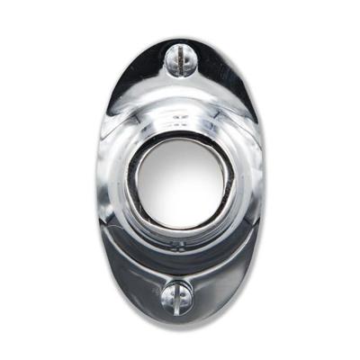 De Oude Deurklink Rozet - Ovaal nikkel