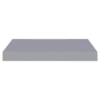Wandschap zwevend 40x23x3,8 cm MDF grijs