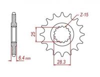 ESJOT Sprocket 520 14z standard - thumbnail