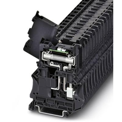 Phoenix Contact 3046427 Zekering-serieklem 8.2 mm Schroeven Zwart 50 stuk(s)