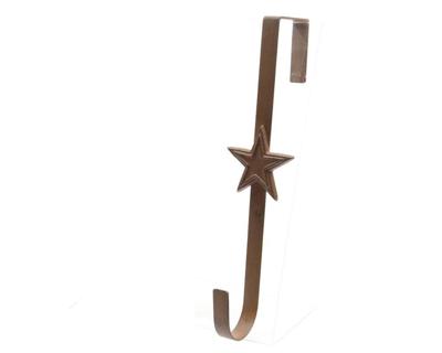 Deurhanger krans bruin kerstster Deurhanger krans bruin kerstster