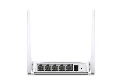 MERCUSYS 300 Mbps Wireless N router met drie 5dBi antennes, plug & play, geen configuratie nodig (MW305R)