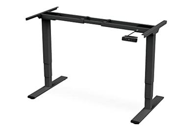Digitus Zit-sta-bureauframe Elektrisch in hoogte verstelbaar Hoogte: 62 tot 1.27 m (b x d) 170 cm x 68 cm Zwart DA-90434 DA-90434