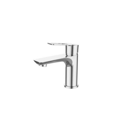 Sanimar Palma Lavabo Wastafelkraan 15.5x11.7 cm Messing Chroom