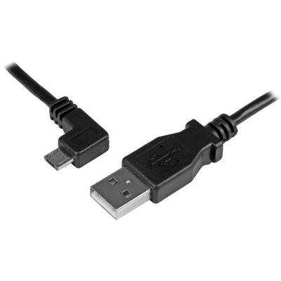 USB-kabel Startech USBAUB50CMLA Zwart 0,5 m