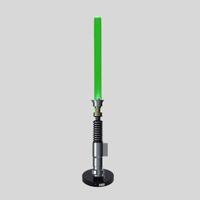 Star Wars Lamp Luke Skywalker Return Of The Jedi Green Lightsaber 59 cm - thumbnail