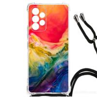 Back Cover Samsung Galaxy A53 Watercolor Dark - thumbnail