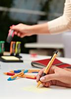 Balpen stabilo pointball 6030/46 m 2st zwart - thumbnail