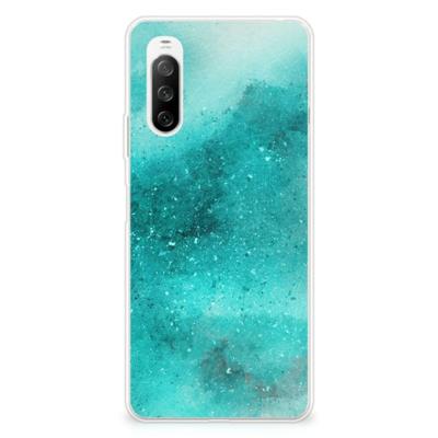 Smartphone hoesje Sony Xperia 10 III Painting Blue