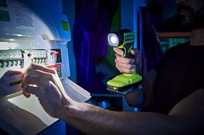 18V LED Torch Lamp - Verstelbare kop - 280 lumens - thumbnail