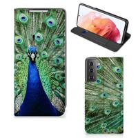 Samsung Galaxy S21 | Hoesje maken | Pauw - thumbnail