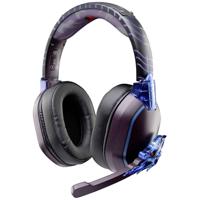 Lexip X TSUME Naruto Shippuden Headset 3 Over Ear headset Kabel, Bluetooth Stereo Zwart, Lila, Blauw Headset, Volumeregeling, Microfoon uitschakelbaar (mute) - thumbnail