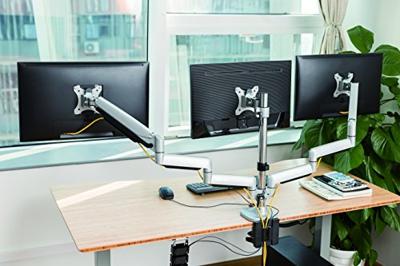 LogiLink BP0052 32 Metallic flat panel bureau steun.