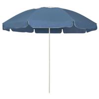 VidaXL Strandparasol 240 cm blauw - thumbnail