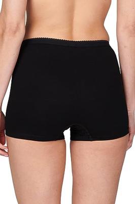 2-pack Panty softly - Dames short - Vrouwen onderbroek - ondergoed - katoen - Badstof kruisje - XXL - Wit - XXL - XXL - XXL - XXL - XXL - XXL