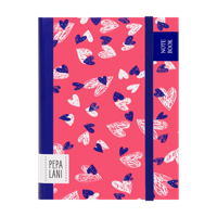 Pepa Lani Notitieboek A6 Flower Small Hearts - thumbnail