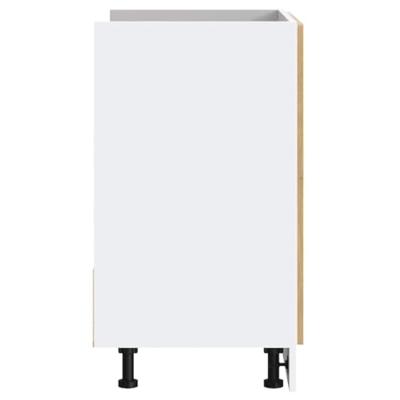 Spoelbakonderkast Porto 80x46x81,5 cm hout artisanaal eiken Spoelbakonderkast Porto 80x46x81,5 cm hout artisanaal eiken