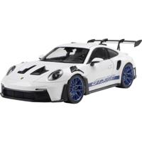 Solido Porsche 911 GT3 RS 2024 weiß/blau 1:18 Auto - thumbnail