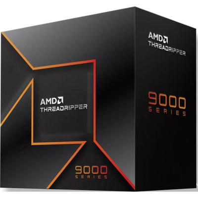 AMD Ryzen Threadripper 9000 Series Serverprocessor 32 x 4 GHz 32-Core Socket: AMD sTR5 350 W 100-100001594WOF AMD Ryzen Threadripper 9000 Series Serverprocessor 32 x 4 GHz 32-Core Socket: AMD sTR5 350 W 100-100001594WOF