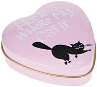 Sanal hartenblik home is where my cat is gistsnoepjes - thumbnail