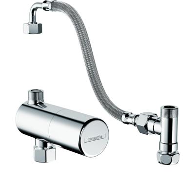 Hansgrohe Ecostat thermostaat onderbouw voor hoekstopkraan, chroom