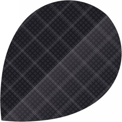 Bull's flights Nylon Pear 150 micron zwart Bull's flights Nylon Pear 150 micron zwart