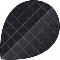 Bull's flights Nylon Pear 150 micron zwart - thumbnail