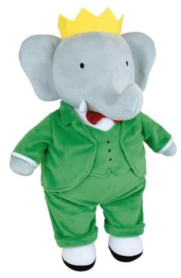 Knuffel - JEMINI - Babar Olifant Pluche +/- 40 cm - Zacht pluche - Ideaal voor het verzinnen van verhalen en het decoreren van de kamer! Knuffel - JEMINI - Babar Olifant Pluche +/- 40 cm - Zacht pluche - Ideaal voor het verzinnen van verhalen en het decoreren van de kamer!
