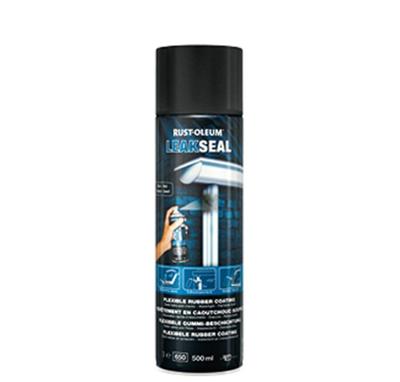 Rust-Oleum Spuitbus leakseal zwart 500ml