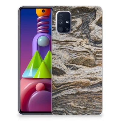 Samsung Galaxy M51 | TPU | Siliconen hoesje | Steen Samsung Galaxy M51 | TPU | Siliconen hoesje | Steen