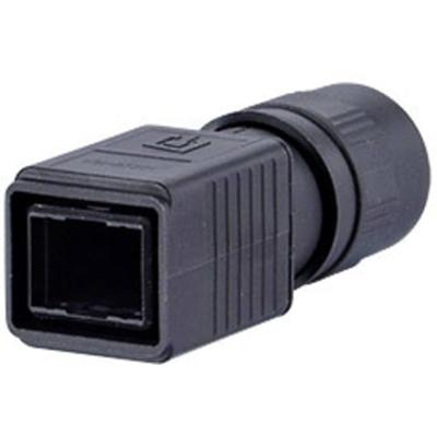 Metz Connect 1401045002KE Industry IP67 V4 1401045002KE Wartelbehuizing Zwart 1 stuk(s)