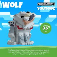 Minecraft Youtooz Vinyl Figure - Wolf - thumbnail