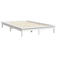 Bedframe massief grenenhout wit 180x200 cm 6FT Super King - thumbnail